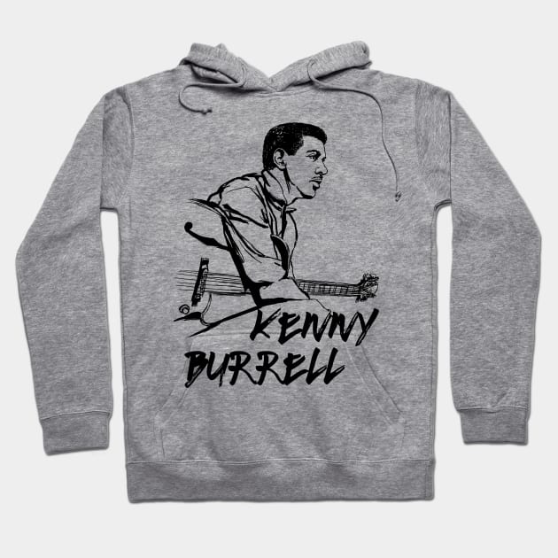 Kenny Burrell Hoodie by ThunderEarring